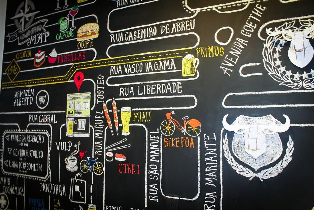 Brick Hostel Porto Alegre Esterno foto